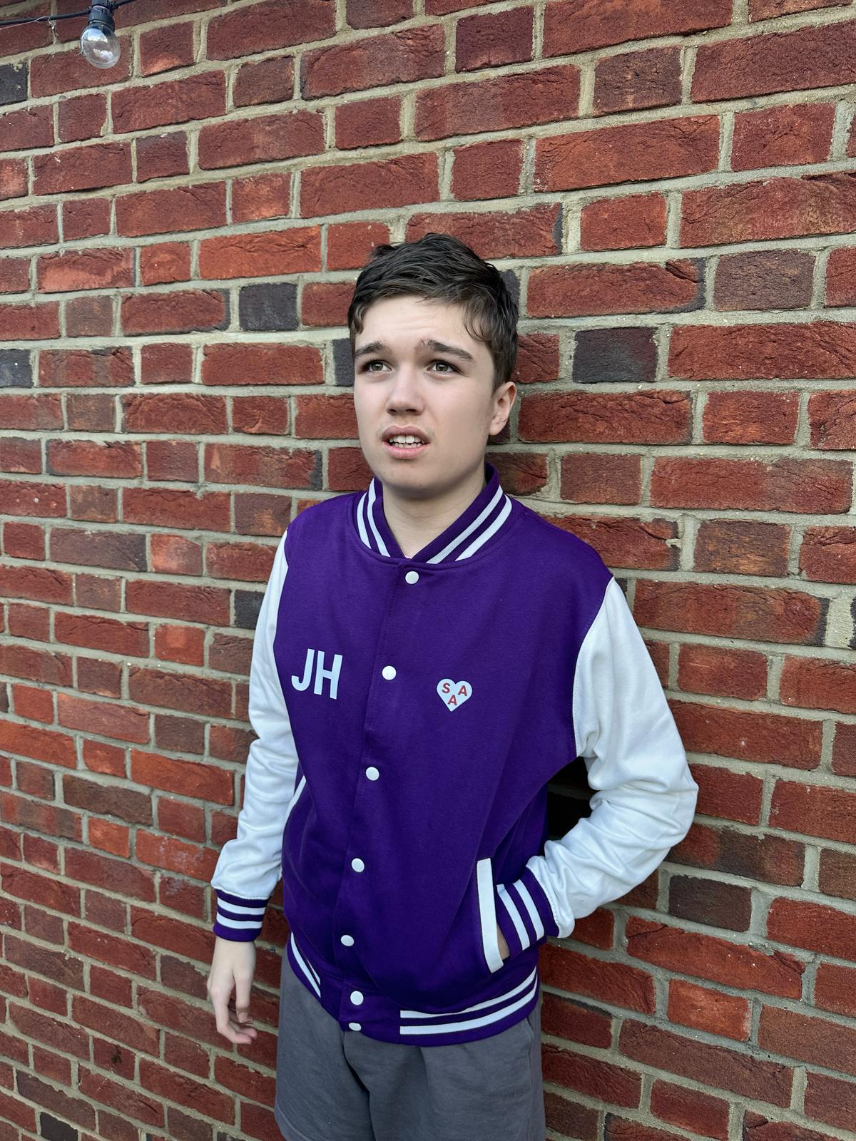 Purple Human Made Varsity Jacket Pink Ishan Pink Casual Varsity