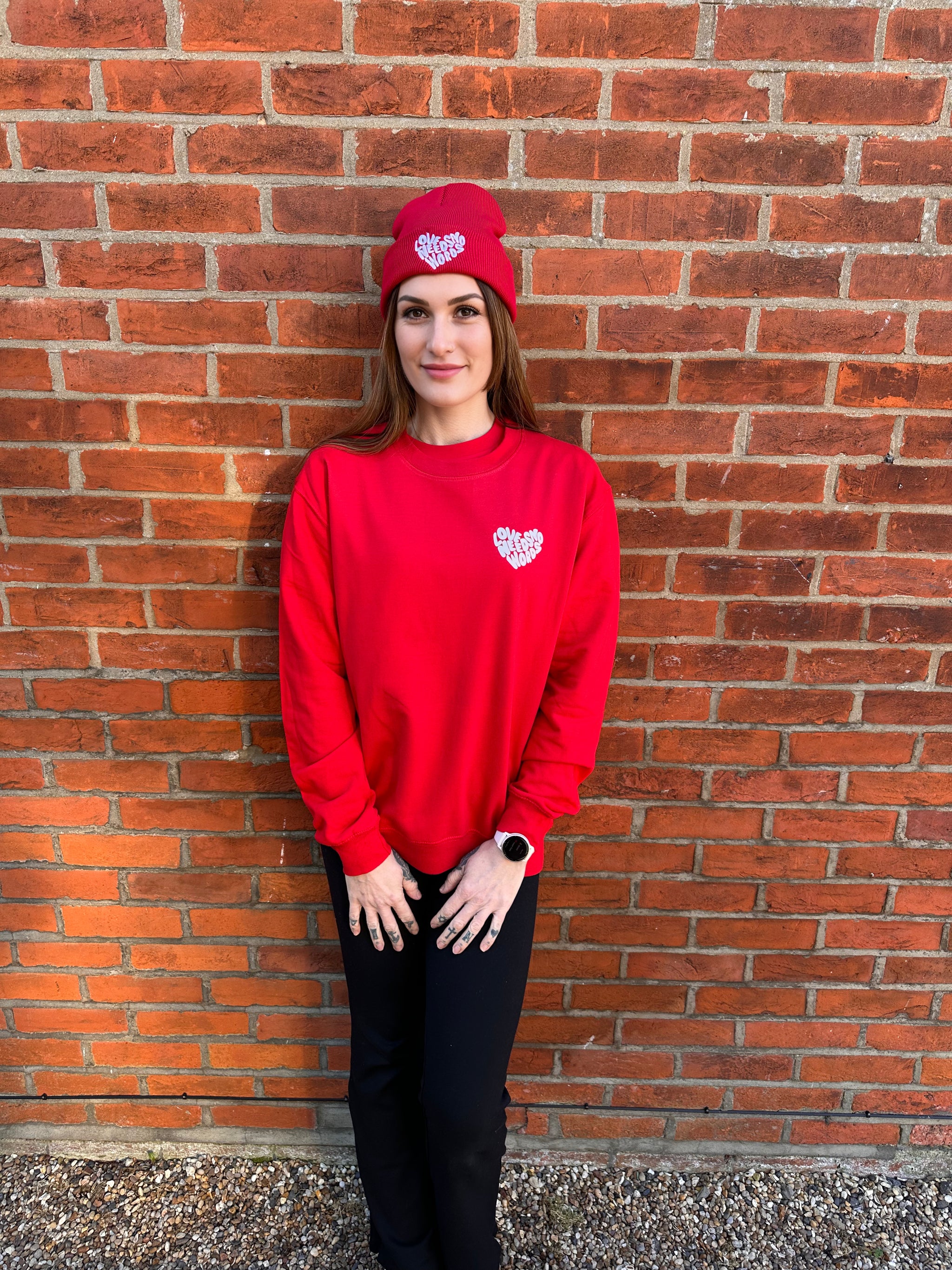 Love Needs No Words Adult Sweatshirt – SAA Clothing