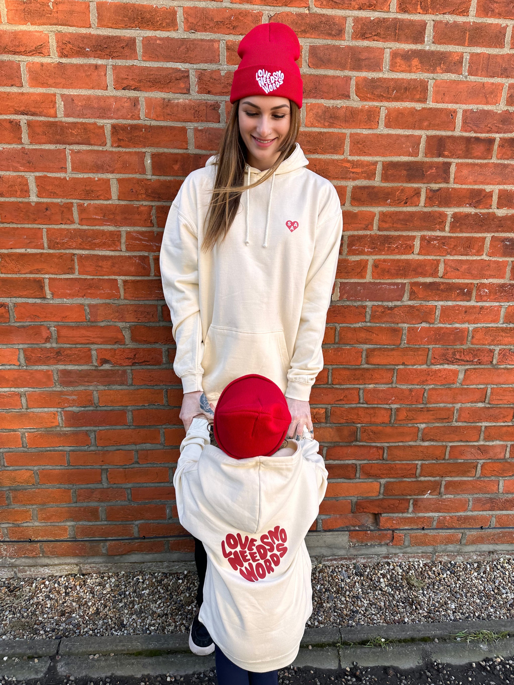 Love Needs No Words Hoodie: Clothing for Connection and