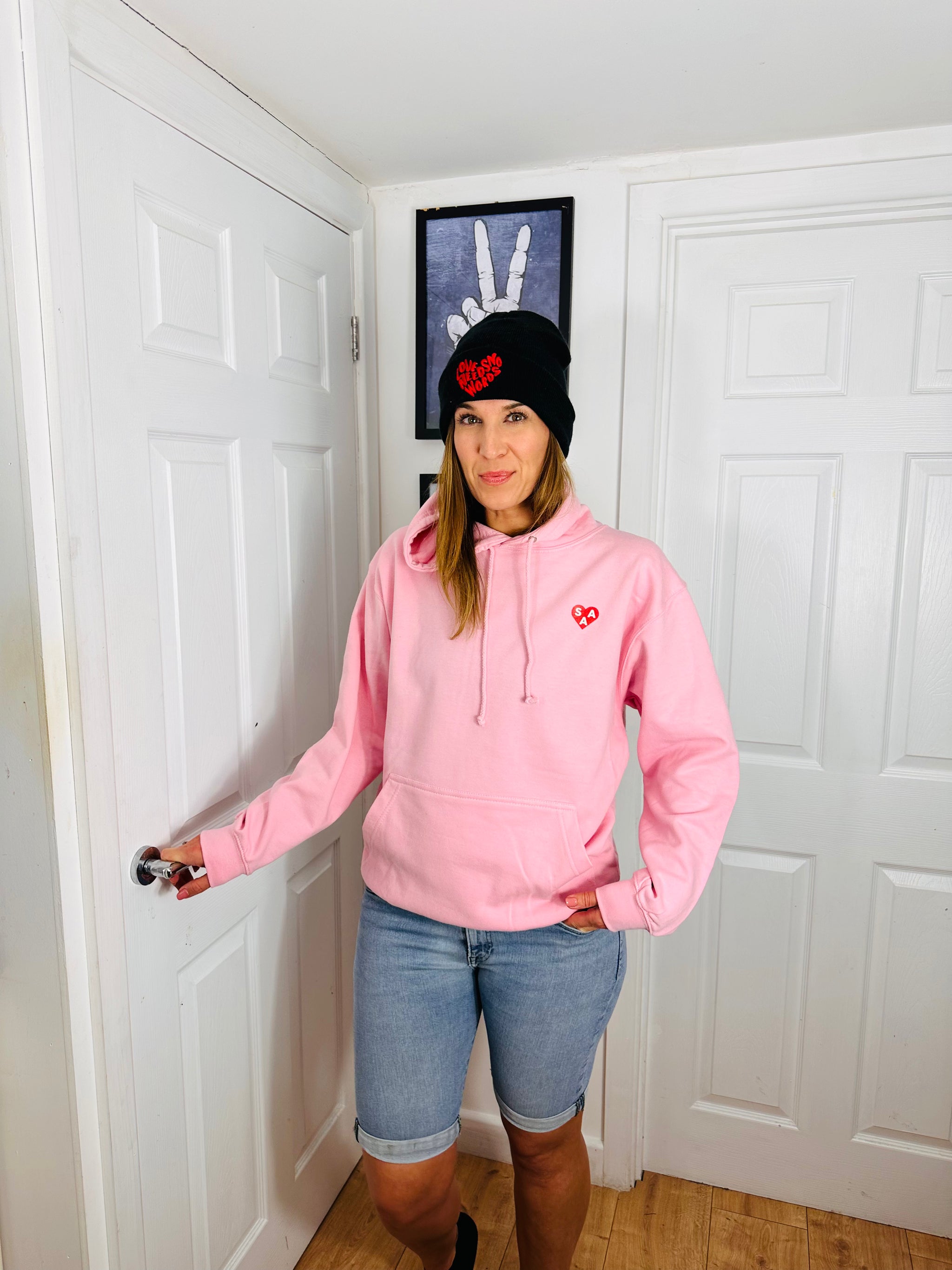 Salsation I Love Hoodie サンド色 XSサイズ新品・未使用 Salsation I Love Hoodie サンド色 XSサイズ新品・未使用